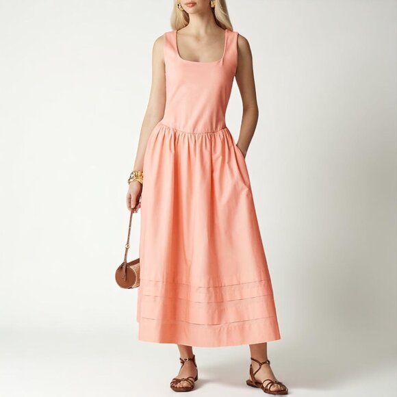J. Crew Dresses & Skirts - J. Crew Drop-waist mixy dress Size XL